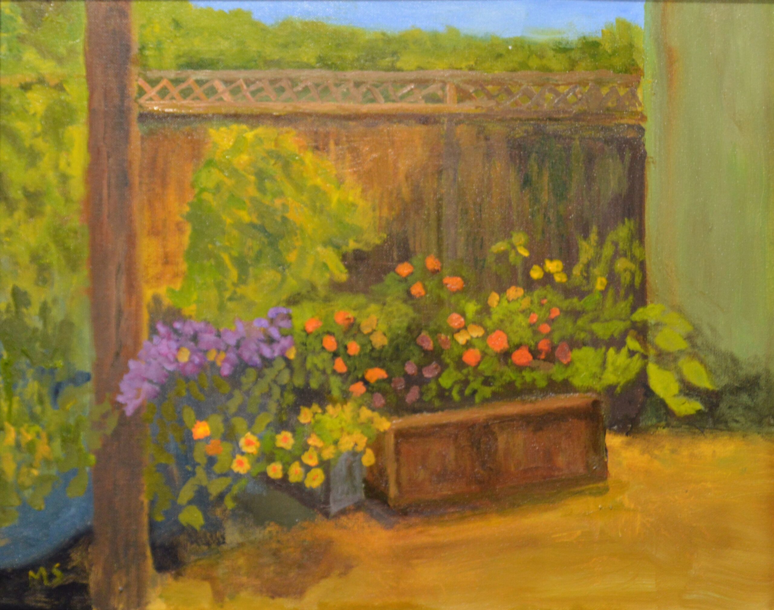 Flower Box by the Patio