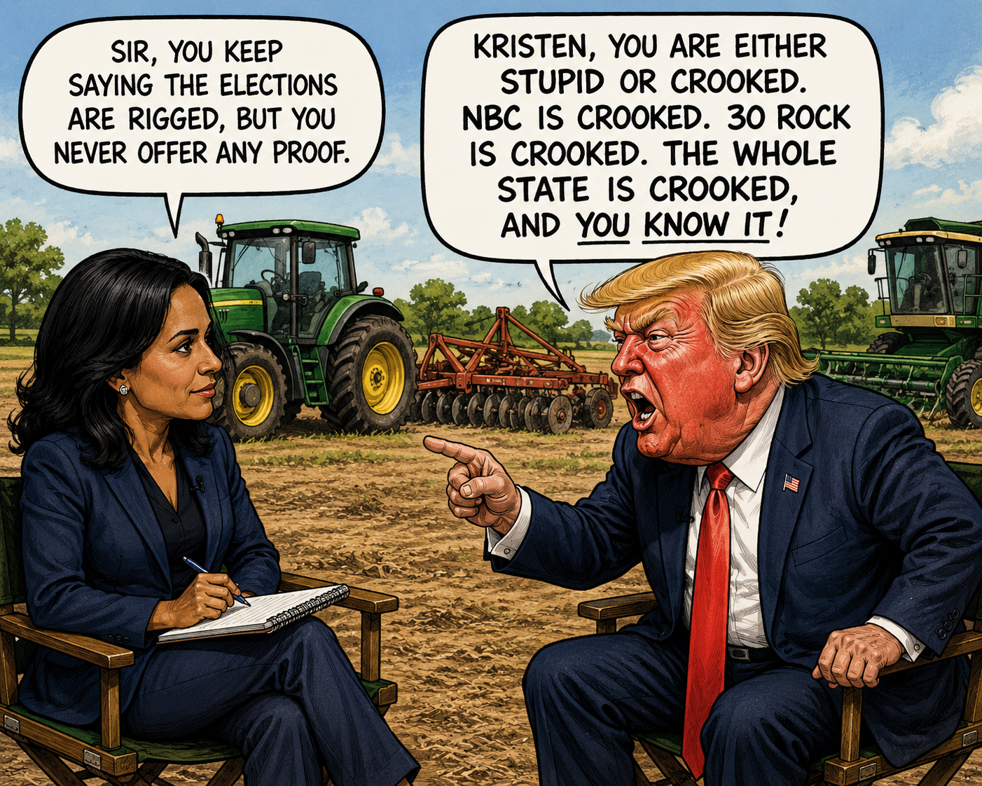 Who is the real crook?