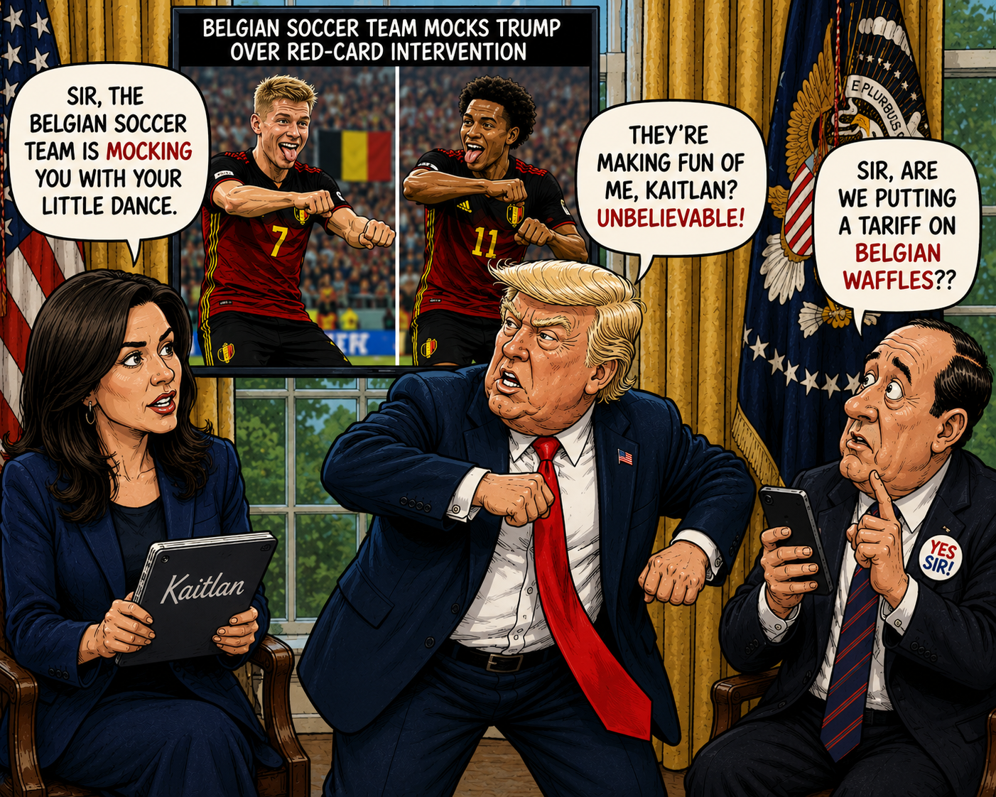 as for the Trump twist…