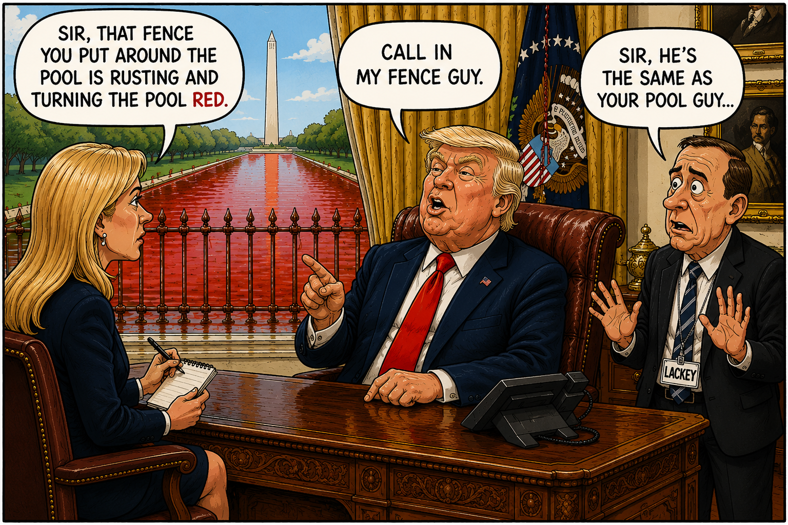 The pool problem will just not go away…