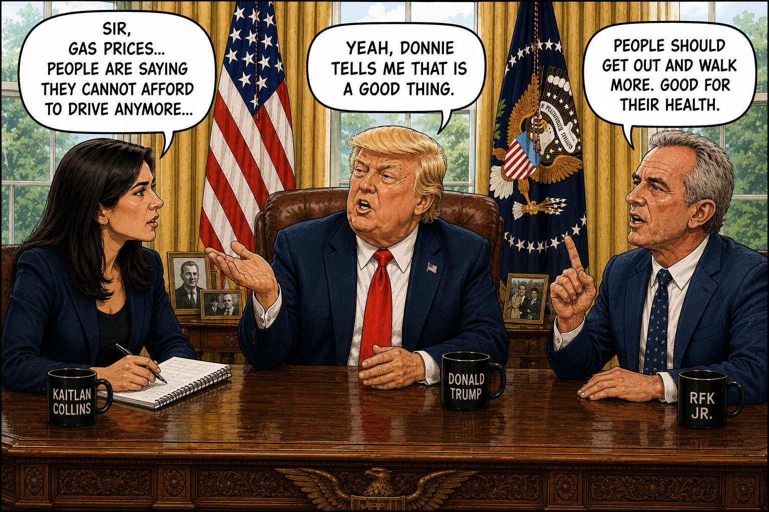 Make America walk again?