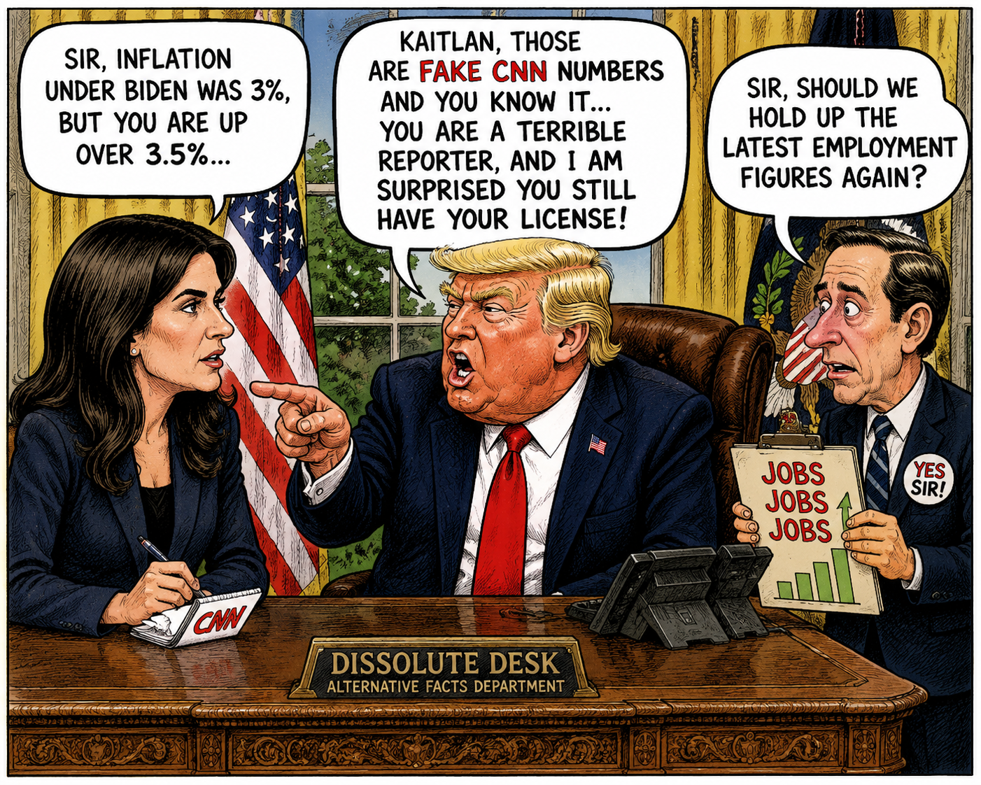 CNN’s numbers are bad again…