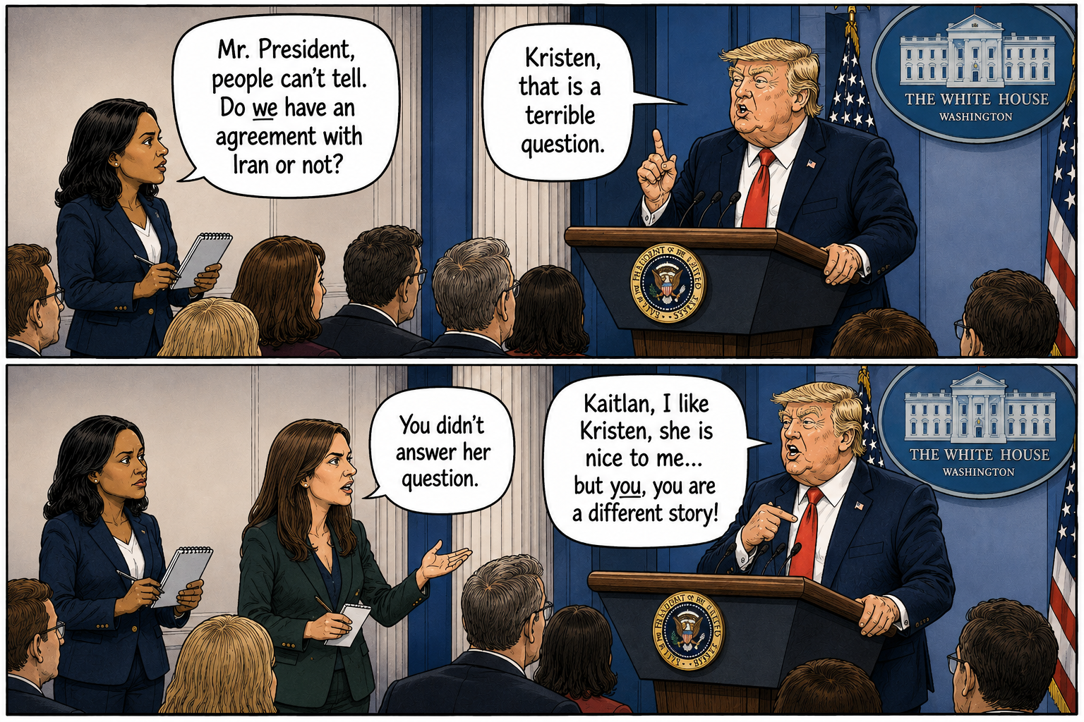 Just answer the damn question…