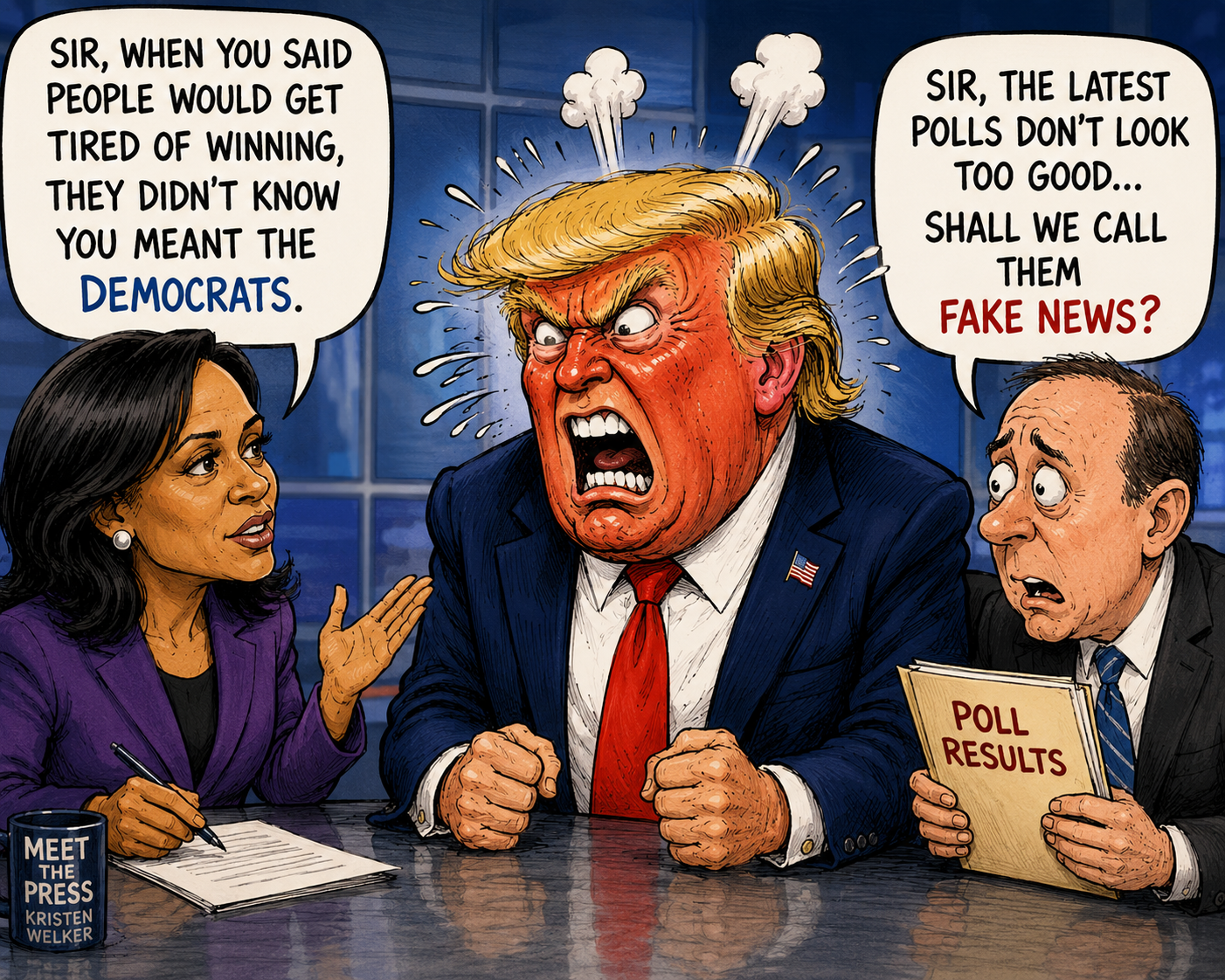 Who was supposed to be tired of winning?