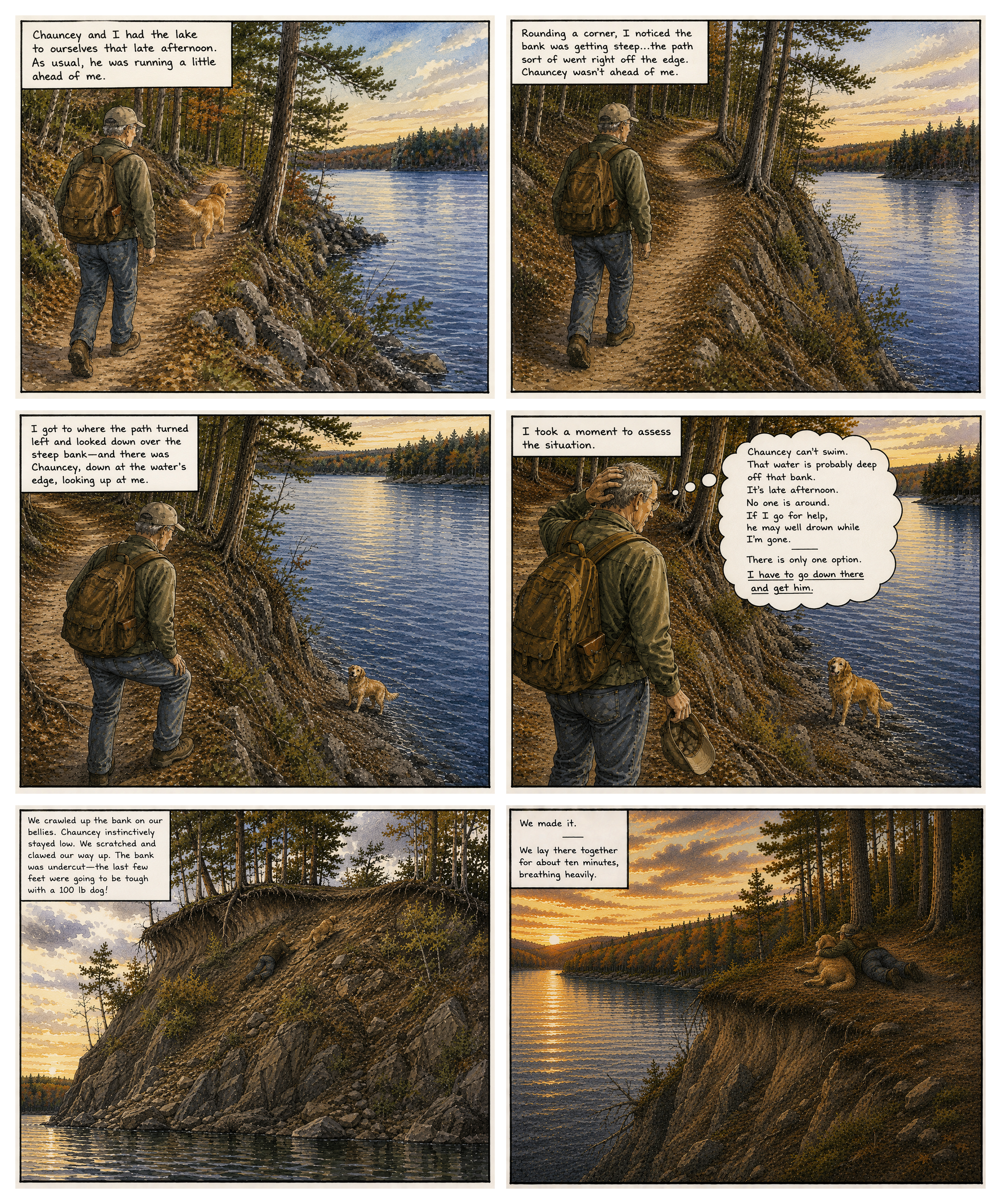 Chauncey and the Cliff