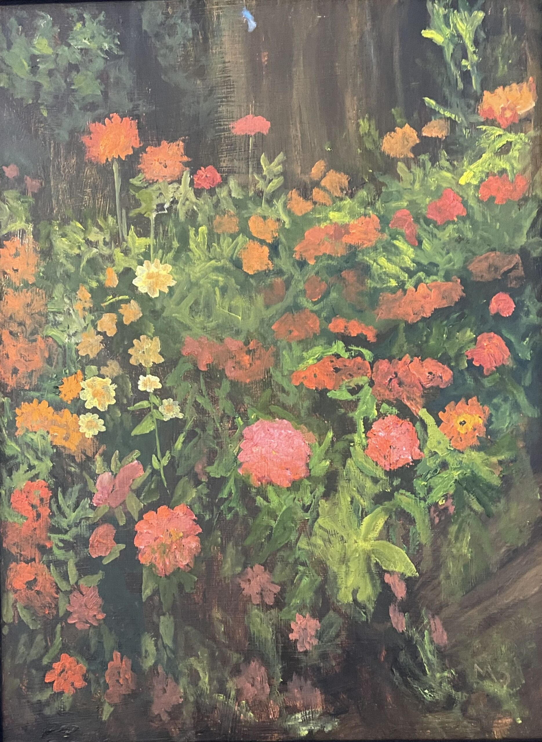 Flowers at the Fence