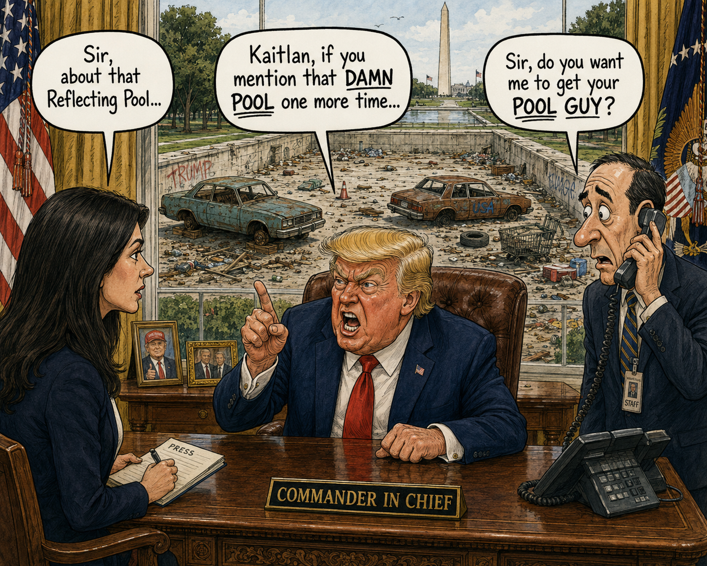 Another Reflecting Pool Saga