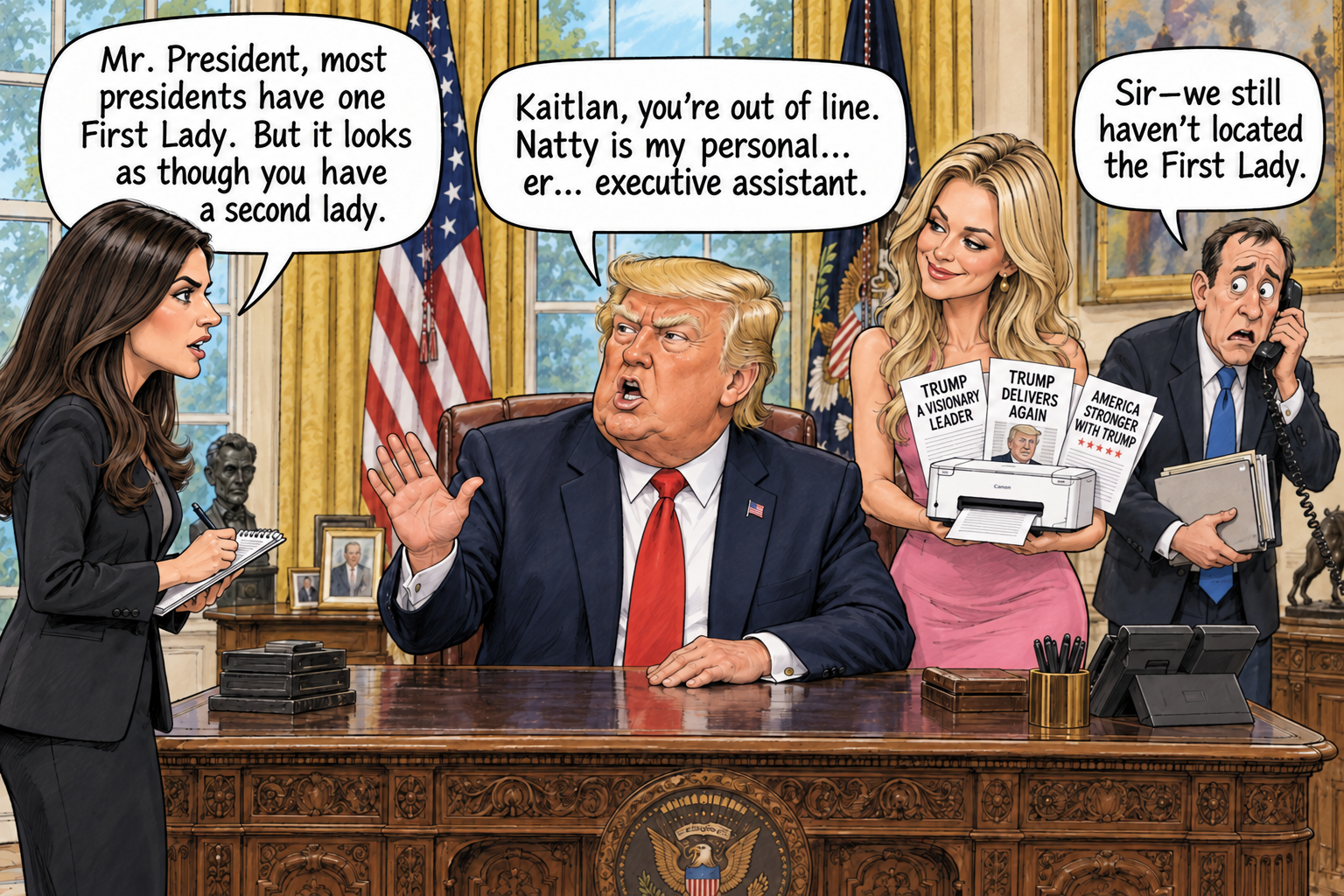 New title in the white house?